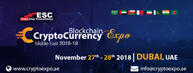 Up Coming Event: CryptoCurrency Expo 2018 MiddleEast